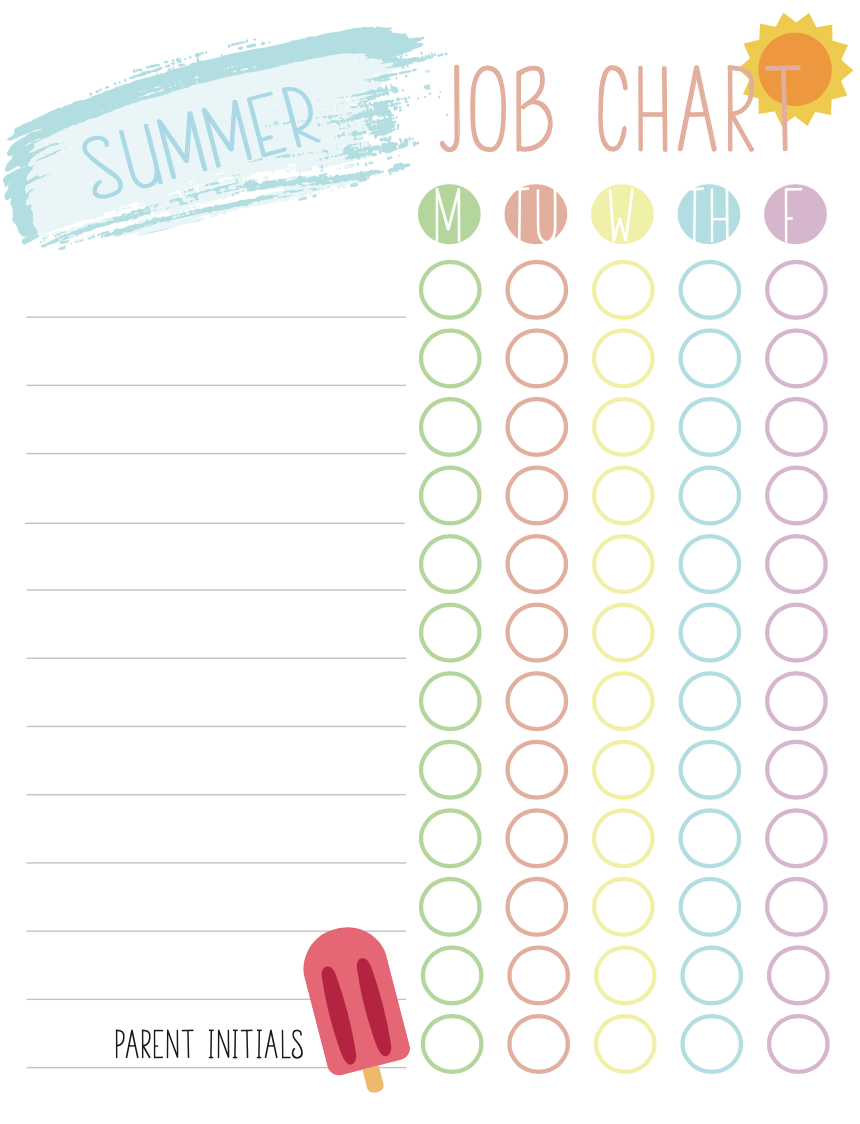 Summer Printables - Tutus and jerseys